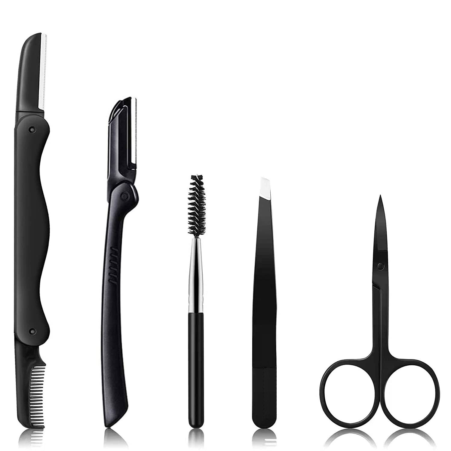 Men'S Grooming Razor Kit - 眼鏡,眉毛,あごひげ,眉毛,男性と女性のための櫛のセット,美容ツール