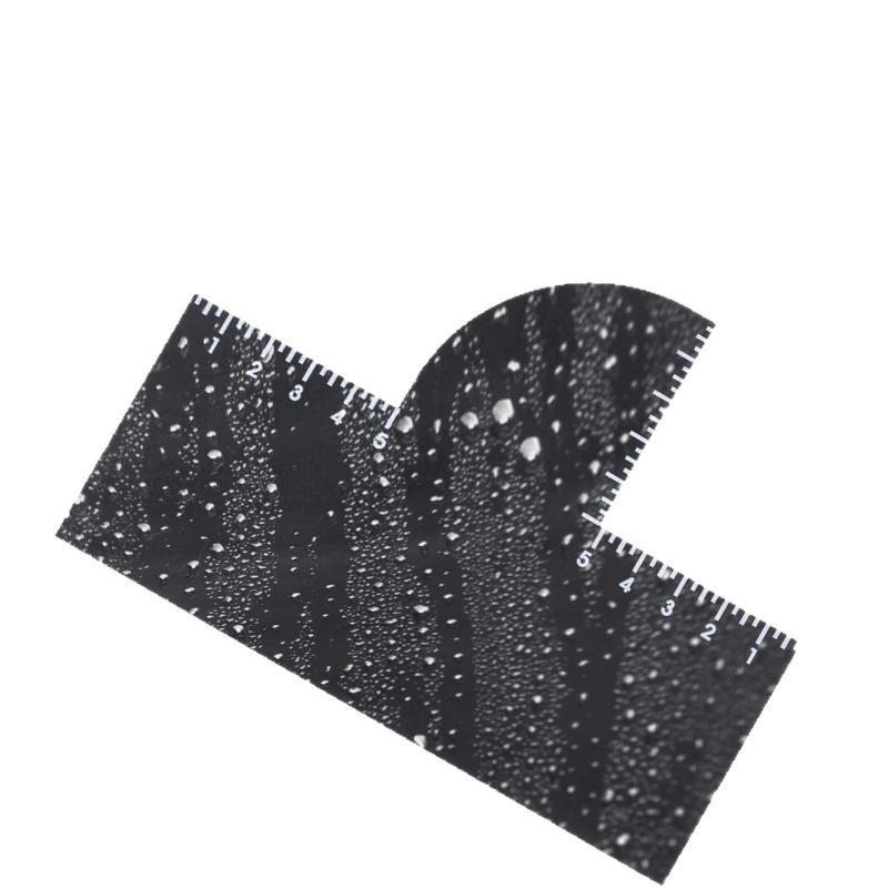 Men'S Grooming Guide - ヘアラインひげ整形ガイドカード プロフェッショナルラインアップツール すべての顔の形に対応するユニバーサルサイズ 男性グルーミング用