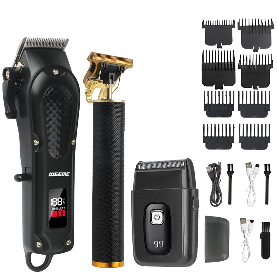 WEEME 806 電気バリカン UBS 充電式コードレスひ - Beard Trimmer Cordless のレビューと価格