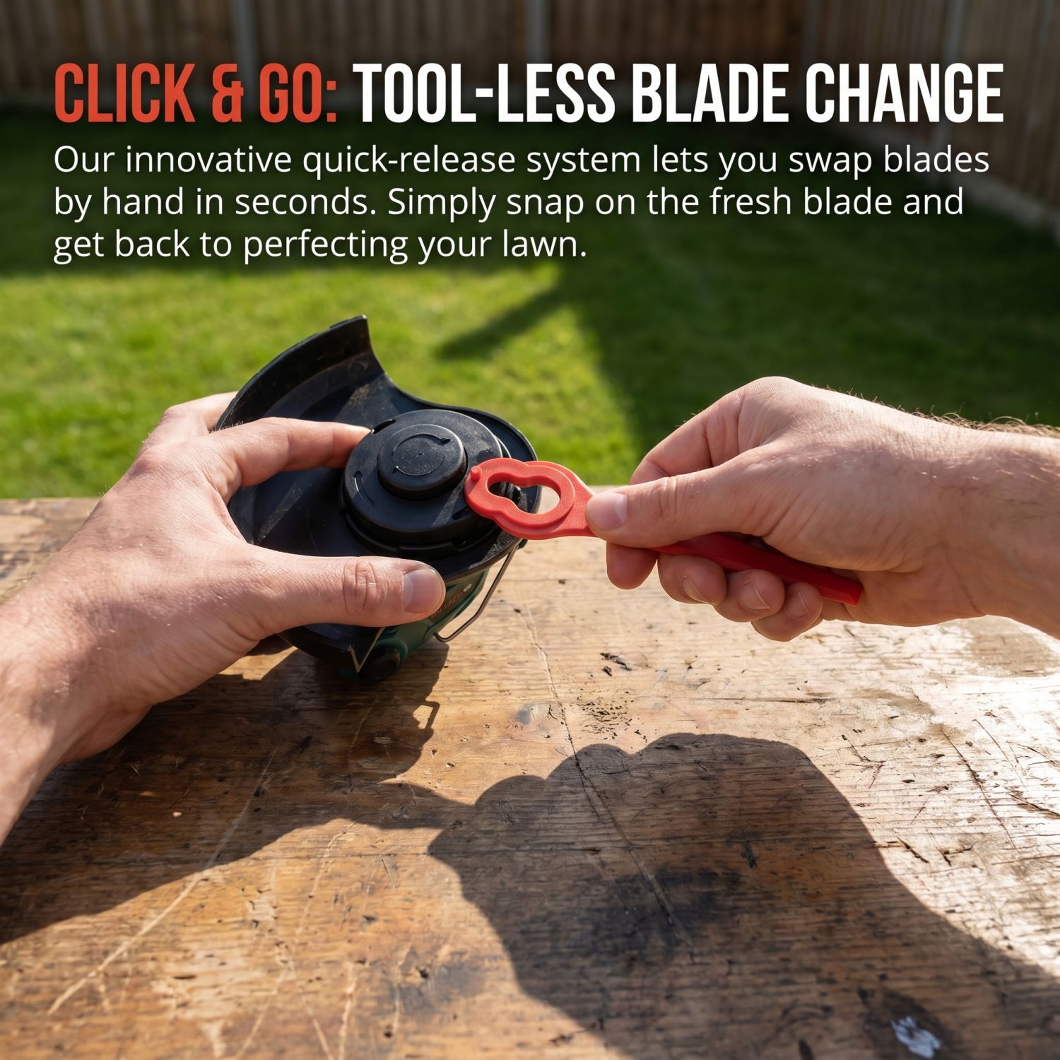 100 個 95 ミリメートル芝刈り機ブレードプラスチックア - Beard Trimmer Cordless のレビューと価格