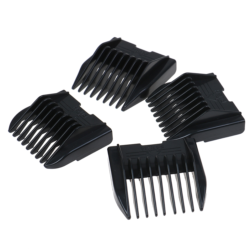 ヘアカットガイドコーム 4本セット プロ用理髪サロン グルー - Men'S Grooming Guide のレビューと価格