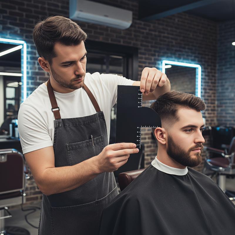 男性グルーミングひげ整形ツールヘアライン強化カード傷つきにく - Men'S Grooming Guide のレビューと価格