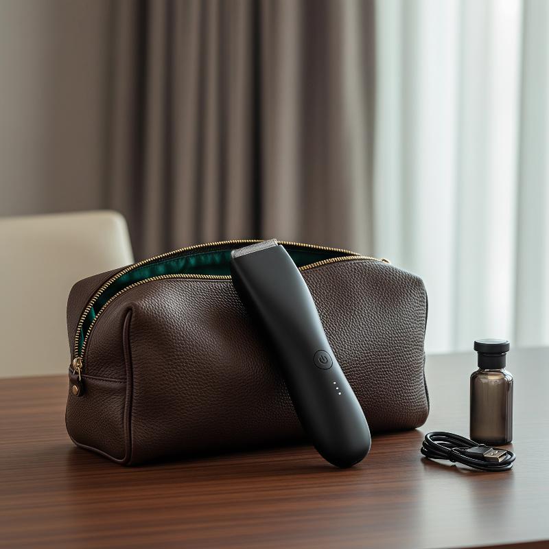 防水電気ボディヘアトリマー、充電式ベース、調整可能なガイドコ - Men'S Grooming Guide のレビューと価格
