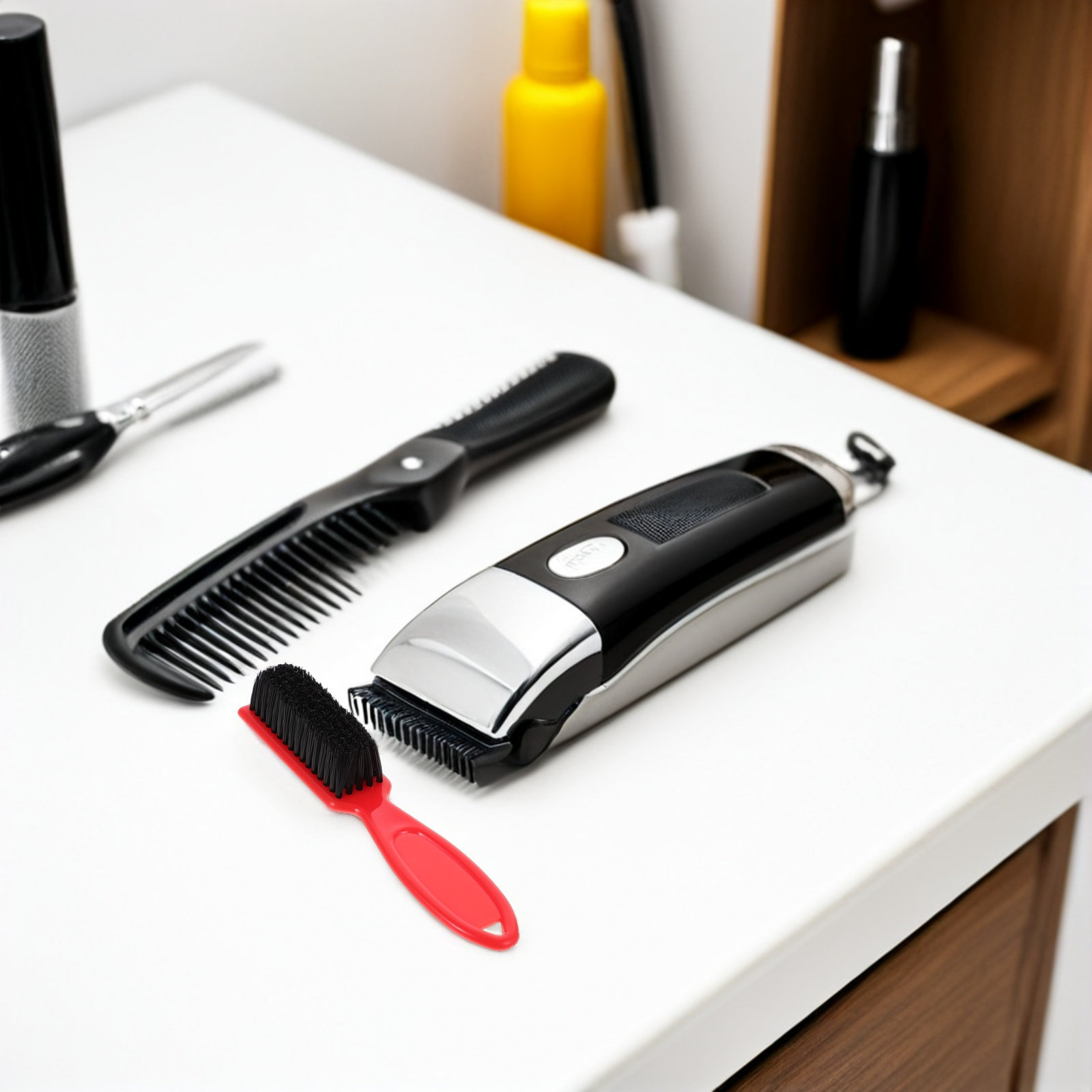 5点セット ひげケアブラシセット ロングハンドル 口ひげグル - Men'S Grooming And Style のレビューと価格