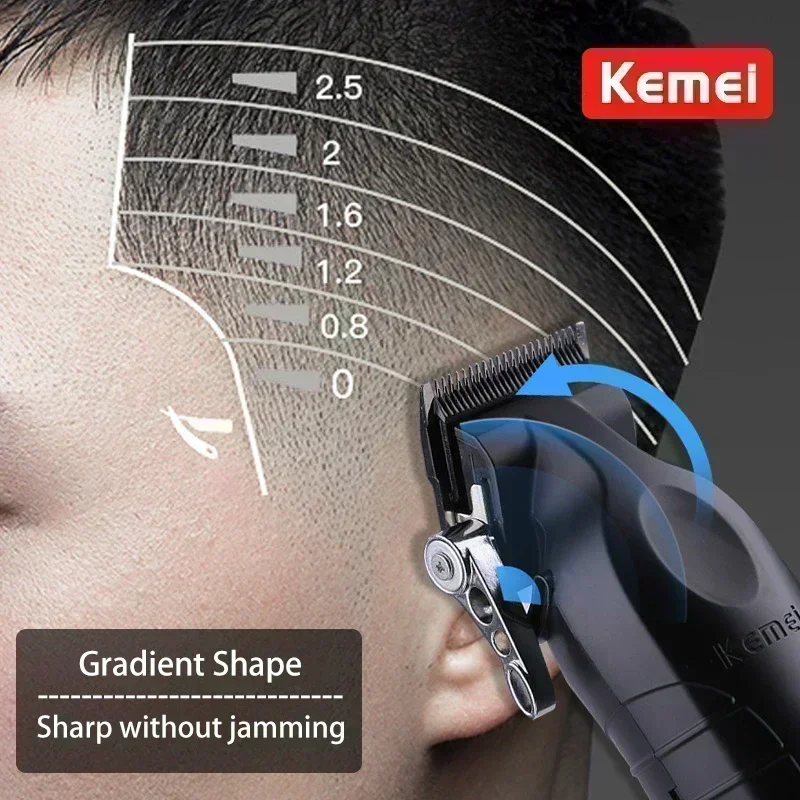 Kemei バリカンキット KM-2296 KM-2299  - Beard Trimmer Cordless のレビューと価格
