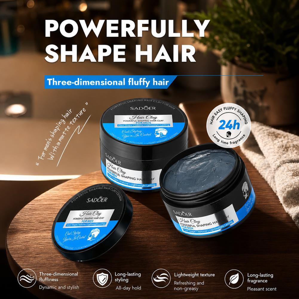 メンズヘアスタイリングクレイ 強力ホールド マット仕上げ ヘ - Men'S Grooming And Style のレビューと価格