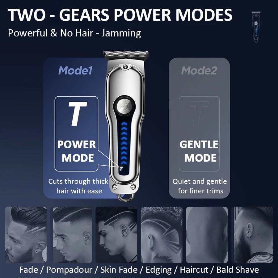 T字型刃ヘアクリッパー ミニ電動トリマー 2段階速度調整 コ - Beard Trimmer Cordless のレビューと価格