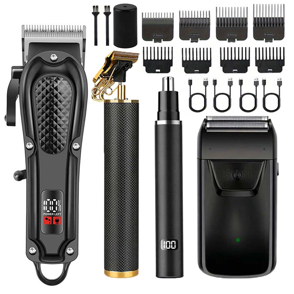 プロ仕様の4-in-1ヘアクリッパー＆トリマーセット（男性用 - Men'S Grooming Guide のレビューと価格