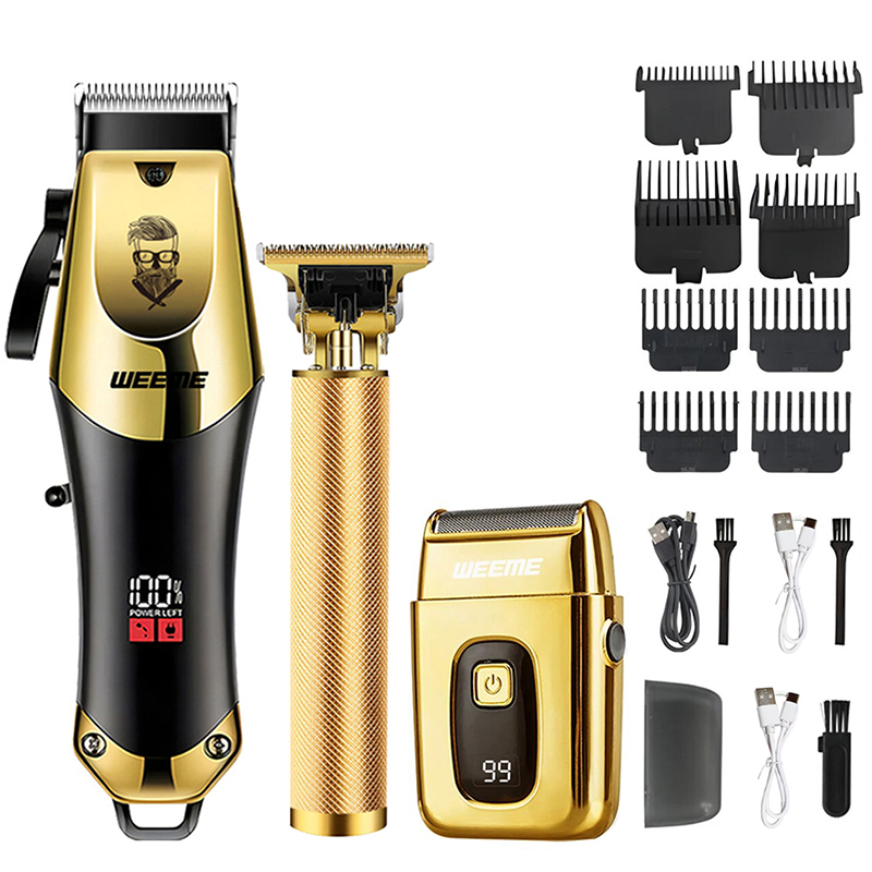 T9バリカン 滑り止めグリップ 4種類のガイドコーム クリー - Beard Trimmer Cordless のレビューと価格