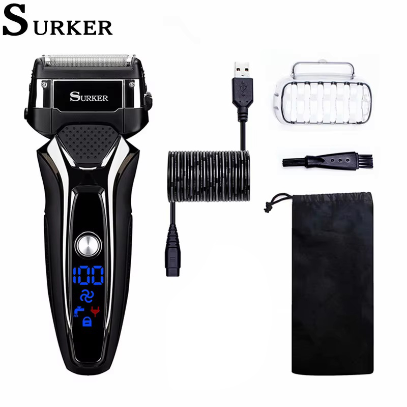 Surker 電気シェーバー男性用充電式インテリジェント往復 - Men'S Grooming Razor Kit のレビューと価格