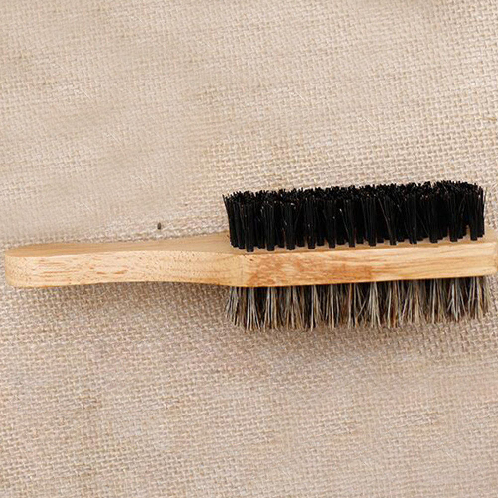 2個入り髭スタイリングコーム 両面猪毛ブラシ 人間工学に基づ - Men'S Grooming And Style のレビューと価格