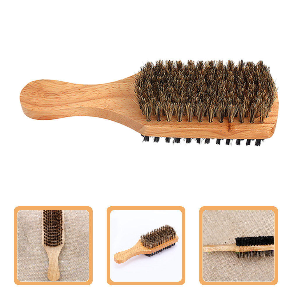 2個入り髭スタイリングコーム 両面猪毛ブラシ 人間工学に基づ - Men'S Grooming And Style のレビューと価格
