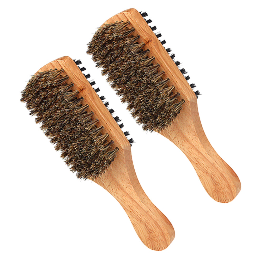 2個入り髭スタイリングコーム 両面猪毛ブラシ 人間工学に基づ - Men'S Grooming And Style のレビューと価格