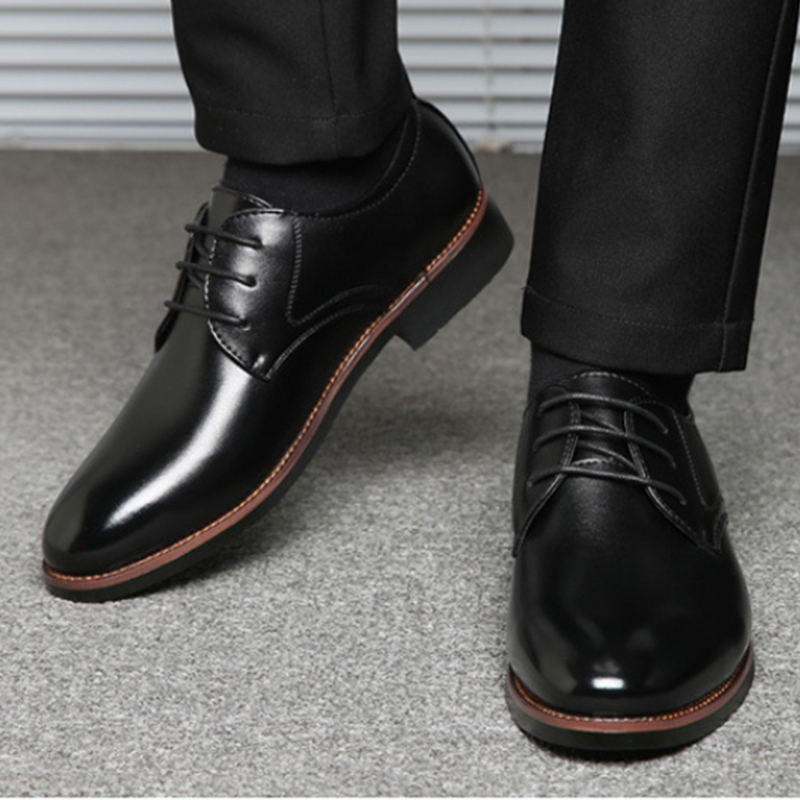 メンズビジネスフォーマルカジュアルレザーシューズ、英国風韓国 - Men'S Grooming And Style のレビューと価格