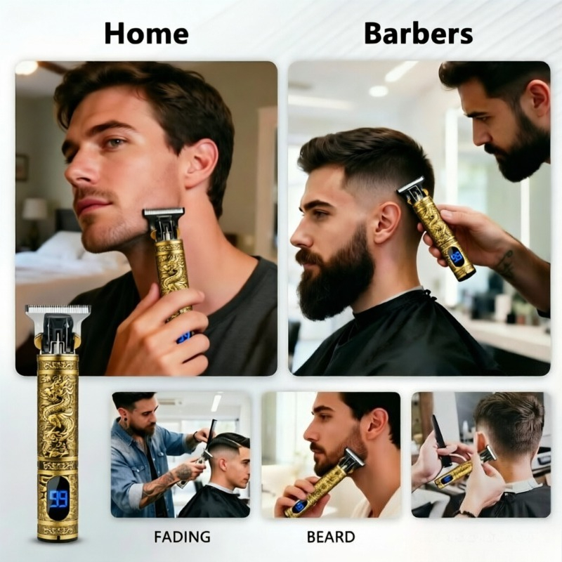 ポータブルミニバリカン男性用家庭用コードレスひげトリマー旅行 - Beard Trimmer Cordless のレビューと価格