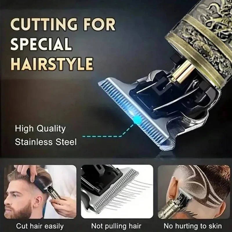 ポータブルミニバリカン男性用家庭用コードレスひげトリマー旅行 - Beard Trimmer Cordless のレビューと価格
