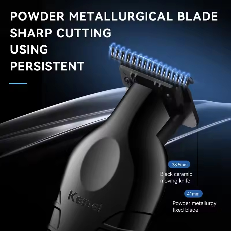 Kemeiプロフェッショナル電動バリカンUSB充電式ヘアトリ - Beard Trimmer Cordless のレビューと価格