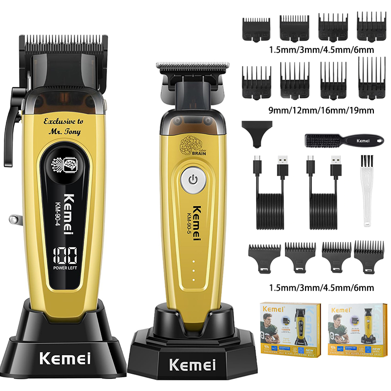 KEMEI メンズヘアトリマー、コードレスプロフェッショナル - Beard Trimmer Cordless のレビューと価格