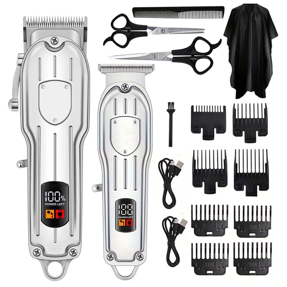 電動バリカン デジタルディスプレイ 多機能 家庭用ヘアトリマ - Men'S Grooming Kits のレビューと価格