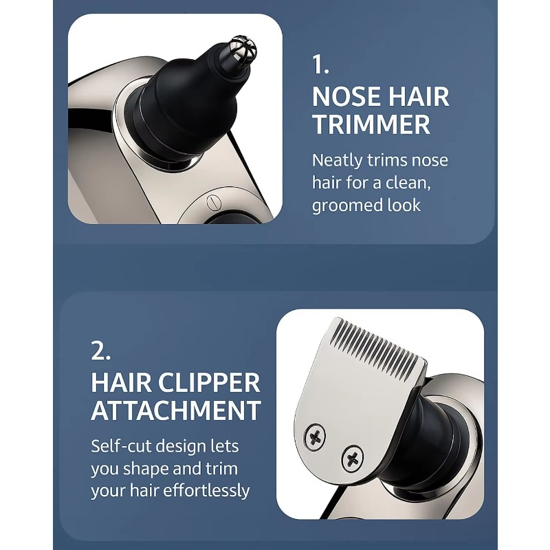 男性用9Dフローティング電気シェーバー、防水仕様、ウェット＆ - Men'S Grooming Razor Kit のレビューと価格
