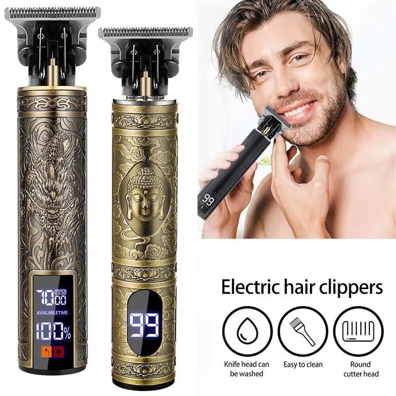 T9 バリカンコードレスひげシェービングボディヘアトリマー電 - Beard Trimmer Cordless のレビューと価格