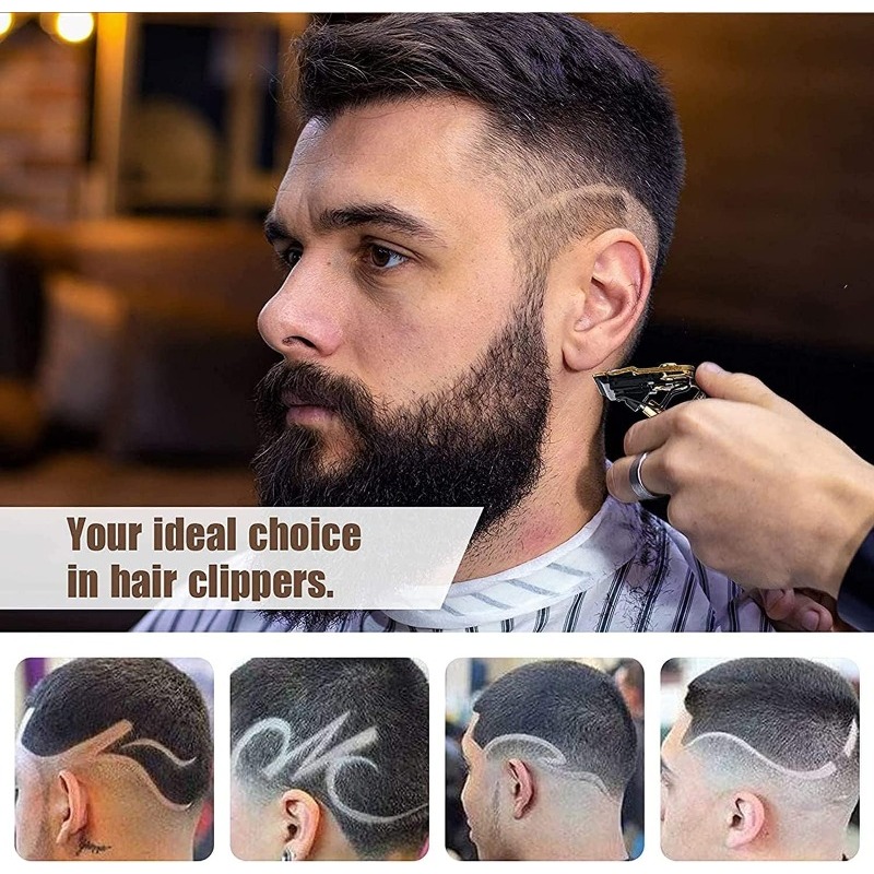 T9 電気ひげトリマー 4 調節可能なコーム クリーニングブ - Beard Trimmer Cordless のレビューと価格