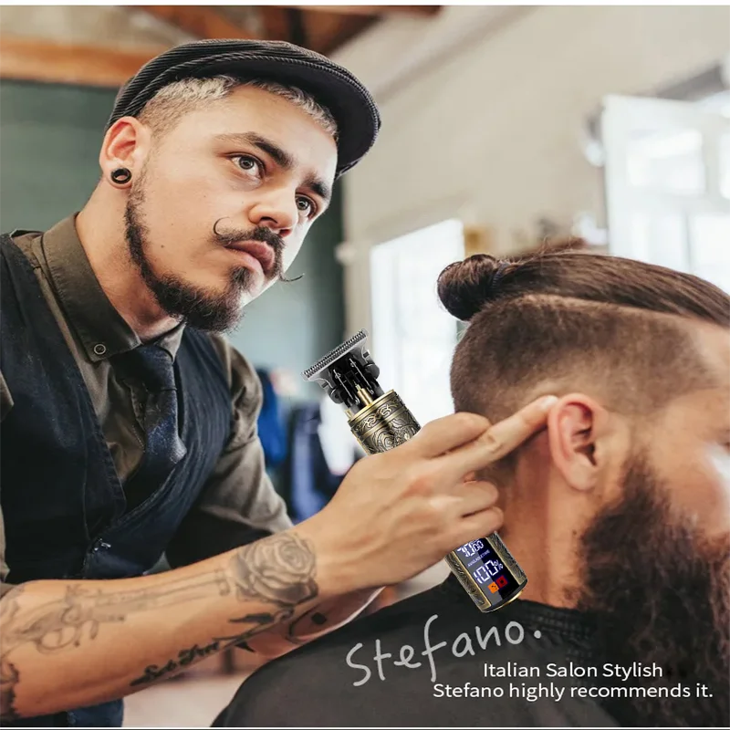 ポータブルヘアカットクリッパー USB急速充電 ゼロギャップ - Men'S Grooming Kits のレビューと価格